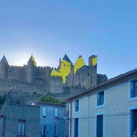 Le Templier Vue Cite Pied Cite Medievale Neuf Carcassonne Eksteriør bilde